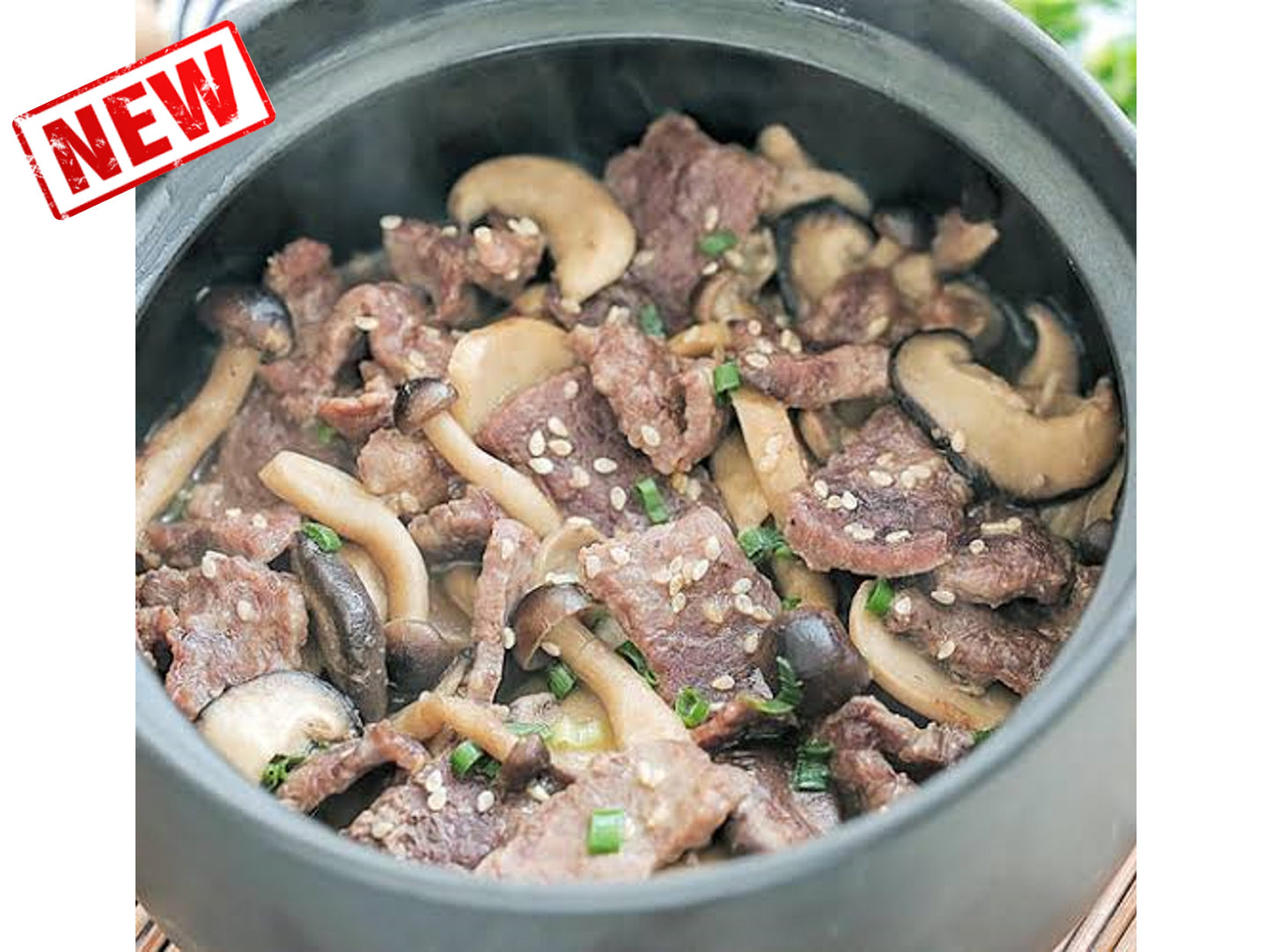 Beef Stew with Shiitake Mushrooms