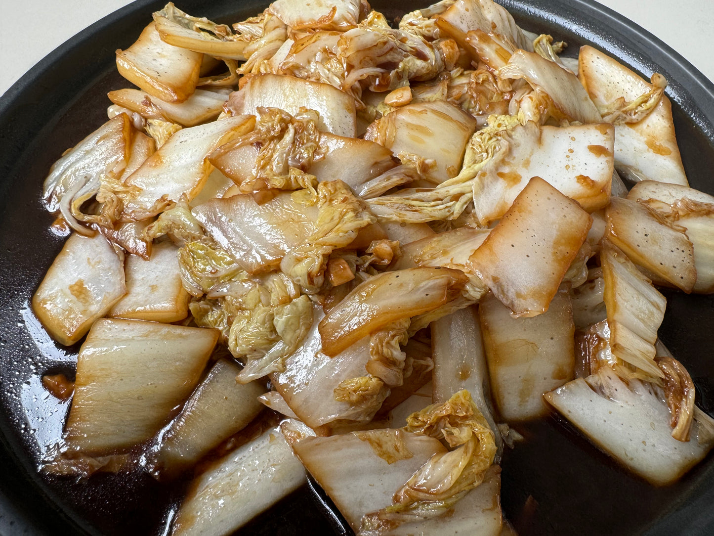 Stir Fried Chinese Cabbage in Vinegar Sauce