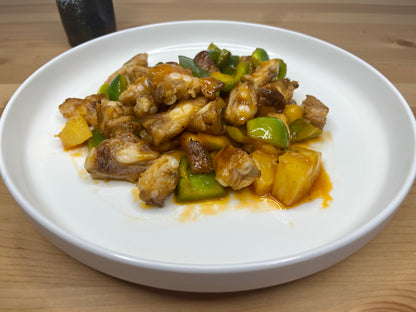 Stir Fried Spare Ribs with Pineapple