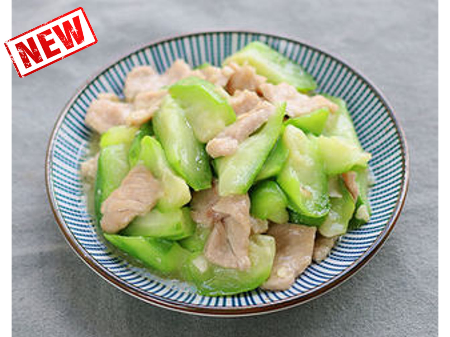 Stir Fried Pork with Gourd