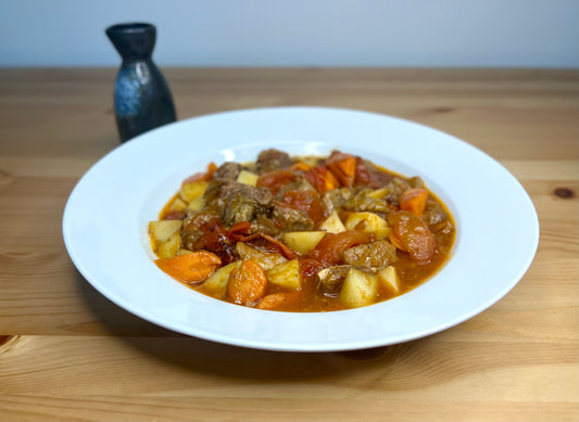 Beef Brisket Stew with Tomatoes