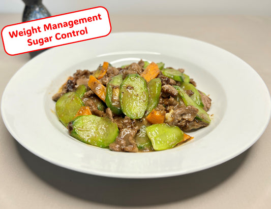 Stir Fried Beef with Cucumber