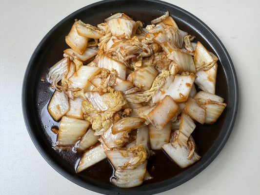 Stir Fried Chinese Cabbage in Vinegar Sauce