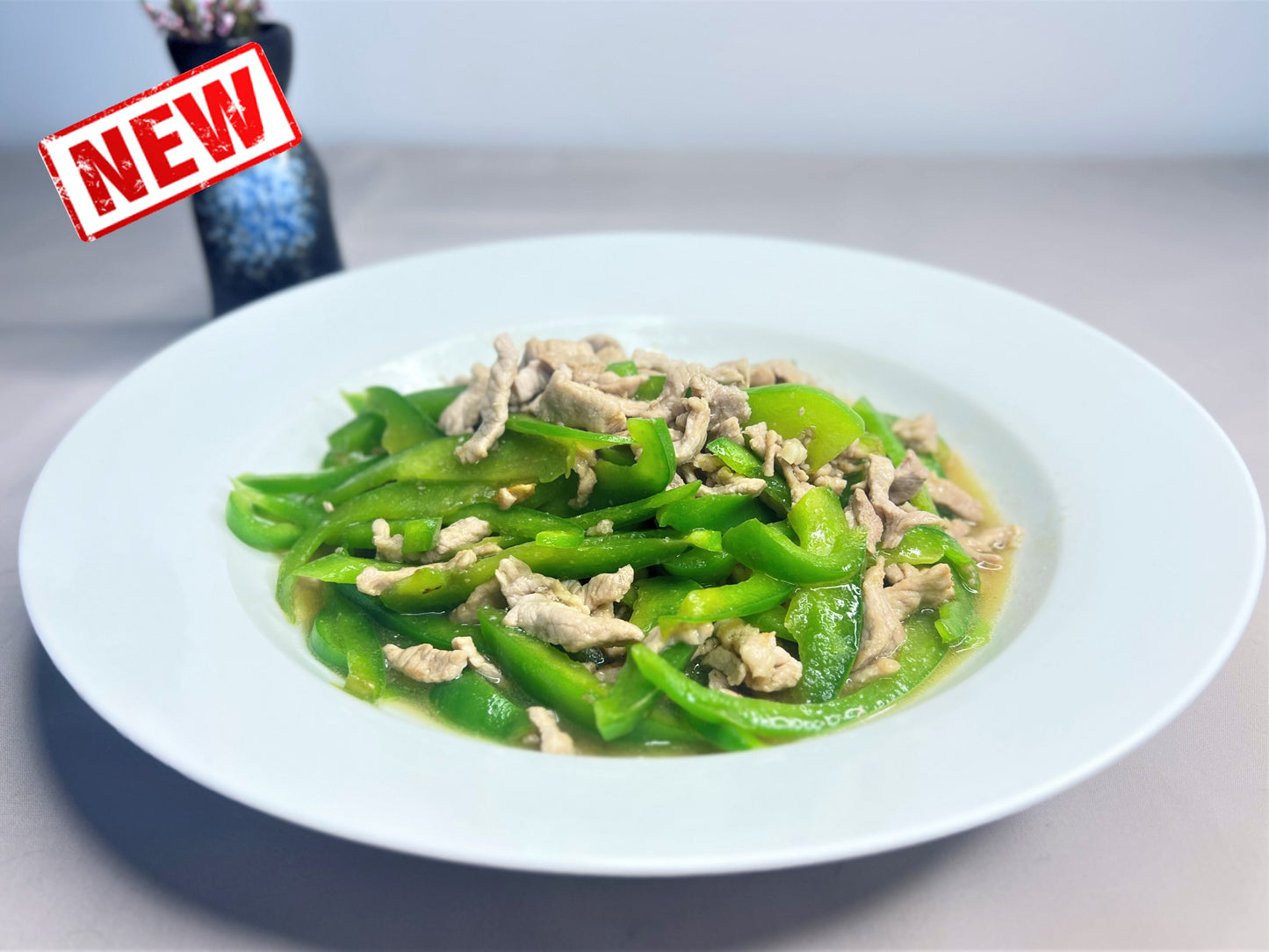 Stir Fried Shredded Pork with Capsicum