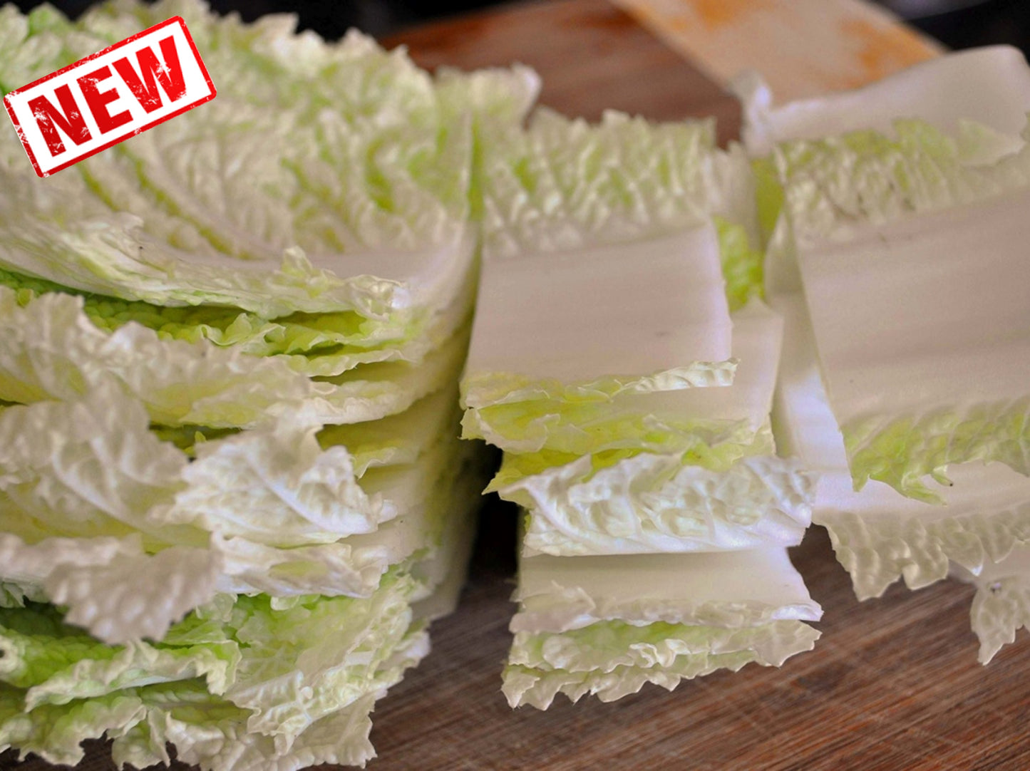 Chinese Cabbage Cut